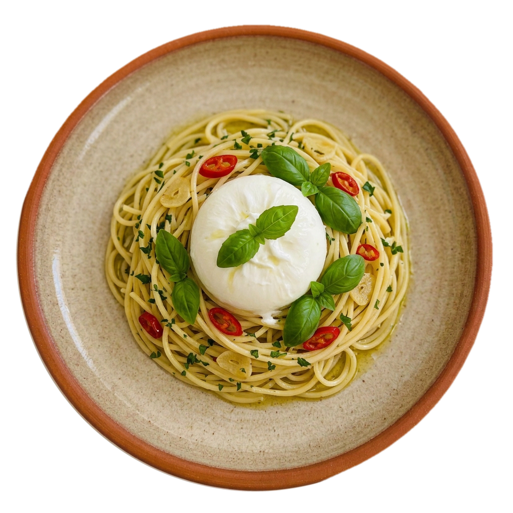 Krémová burrata